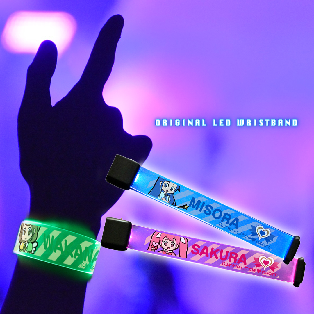 オリジナル 光るLEDリストバンドに関連するオリジナルグッズ制作依頼(OEM~販促品)