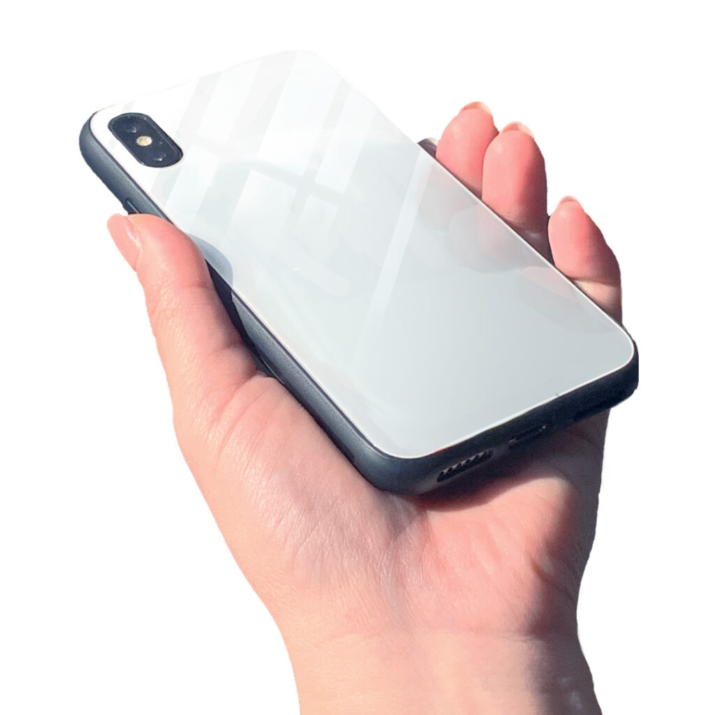 【無地販売】iPhone用背面ガラスケース