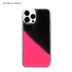 【無地販売】iPhone用ネオンサンドケース