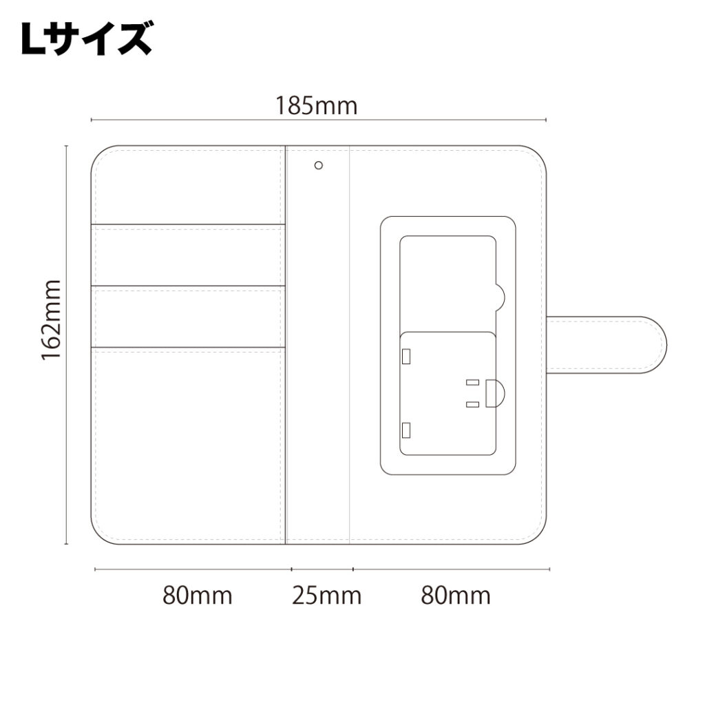 【無地販売】全機種対応手帳型スマホケース