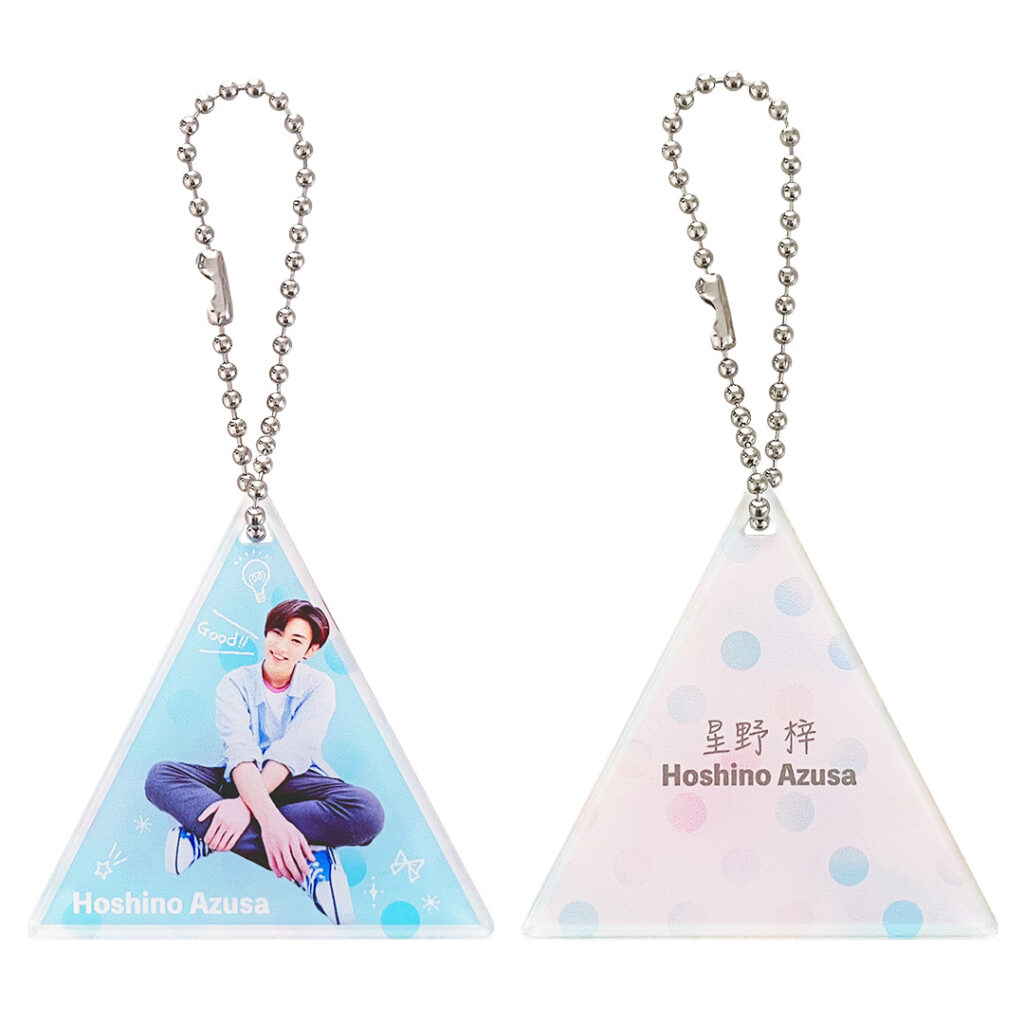 貼り合わせ 両面アクリルキーホルダーをオリジナルデザインで制作｜オリジナルグッズ作成のご依頼は株式会社ケイオー(OEM~販促品)