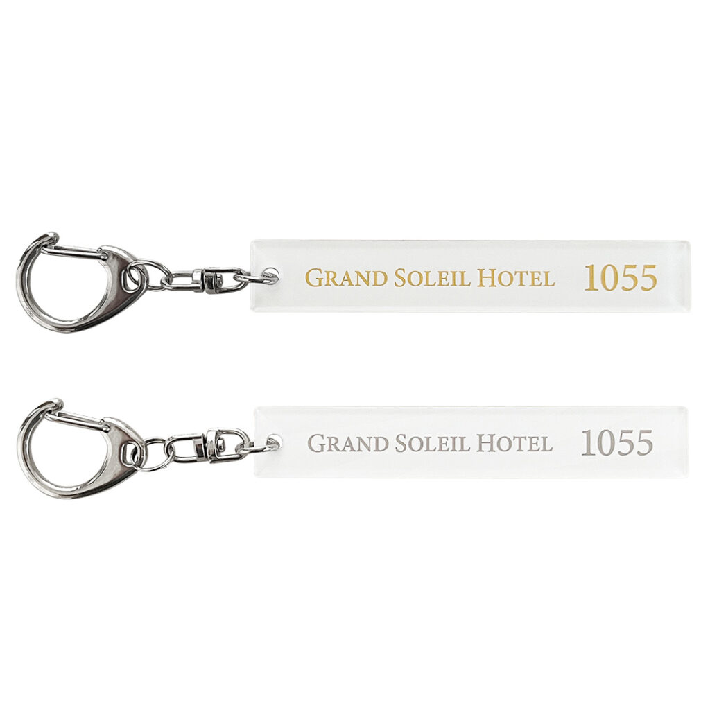 貼り合わせ 両面アクリルキーホルダーをオリジナルデザインで制作｜オリジナルグッズ作成のご依頼は株式会社ケイオー(OEM~販促品)