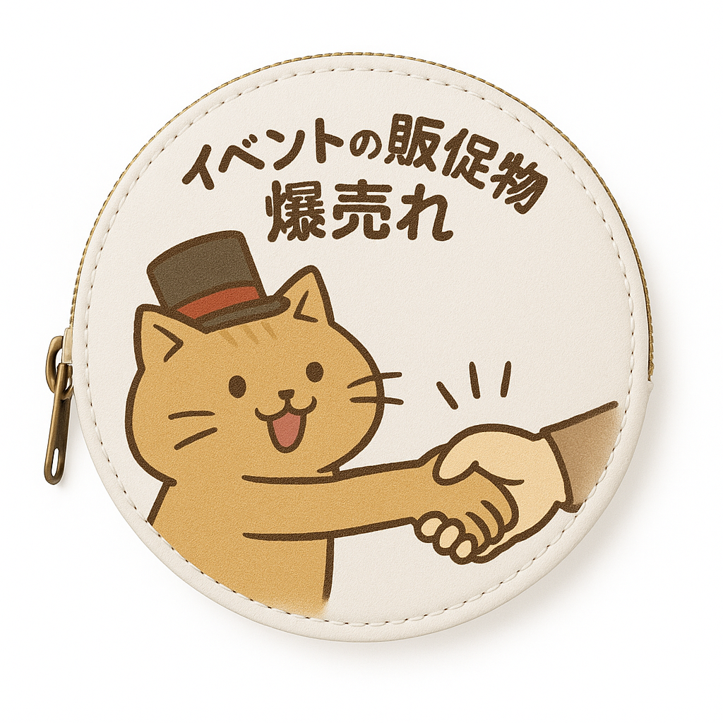 コインケースをオリジナルデザインで制作｜オリジナルグッズ作成のご依頼は株式会社ケイオー(OEM~販促品)