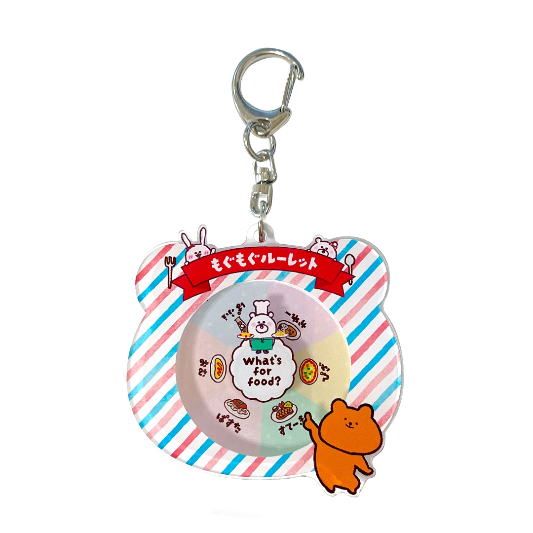 オリジナル くるくる回転アクリルキーホルダー
販促ノベルティグッズ系
オリジナルグッズ OEM制作サンプル