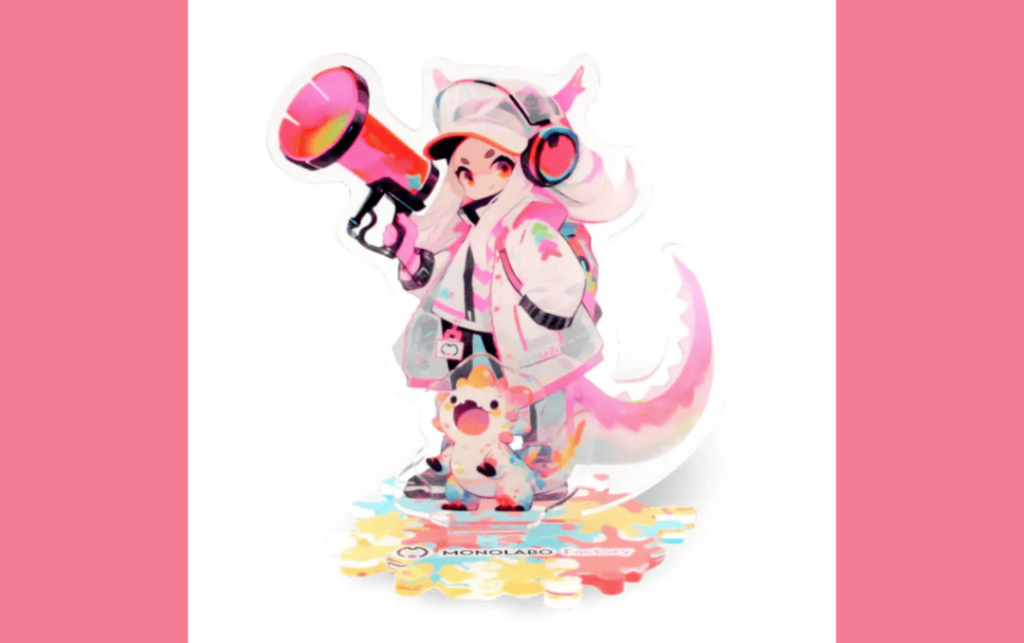 モノラボファクトリーのアクリルグッズ