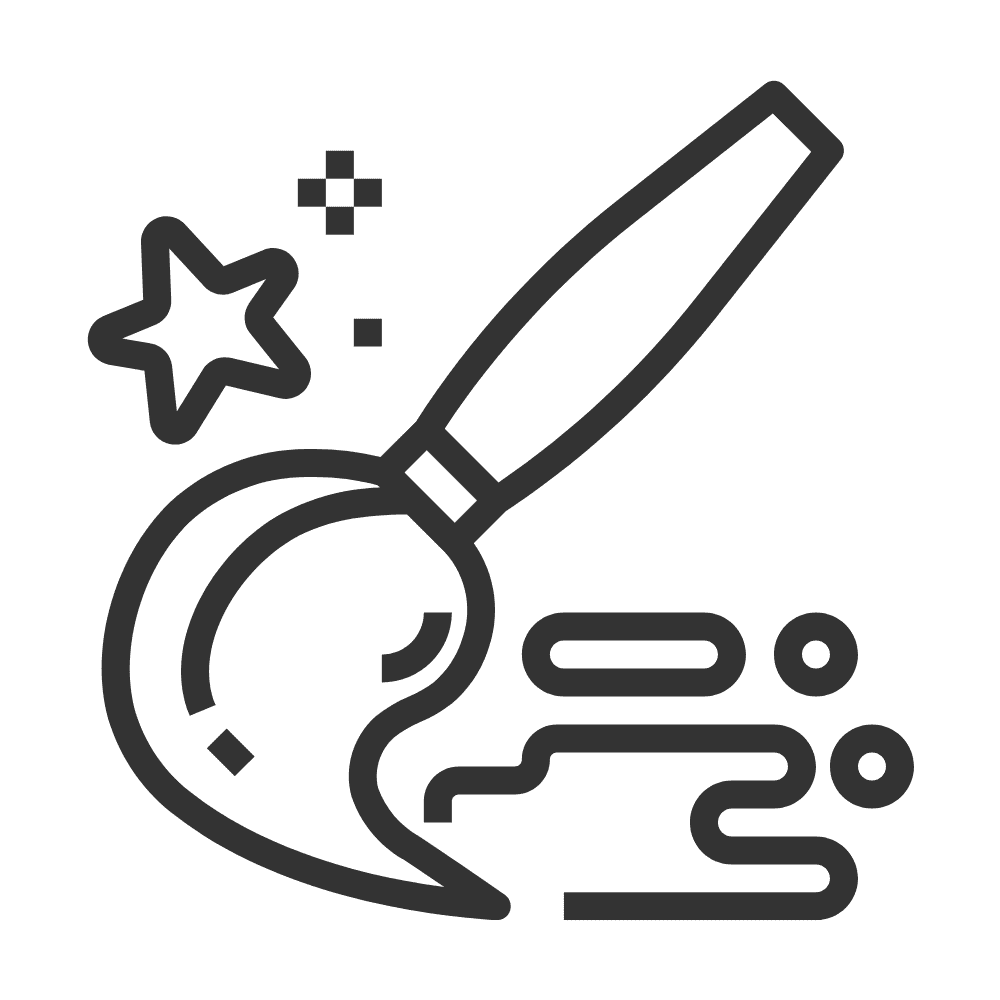 印刷(プリント)範囲や加工の自由度を確認する