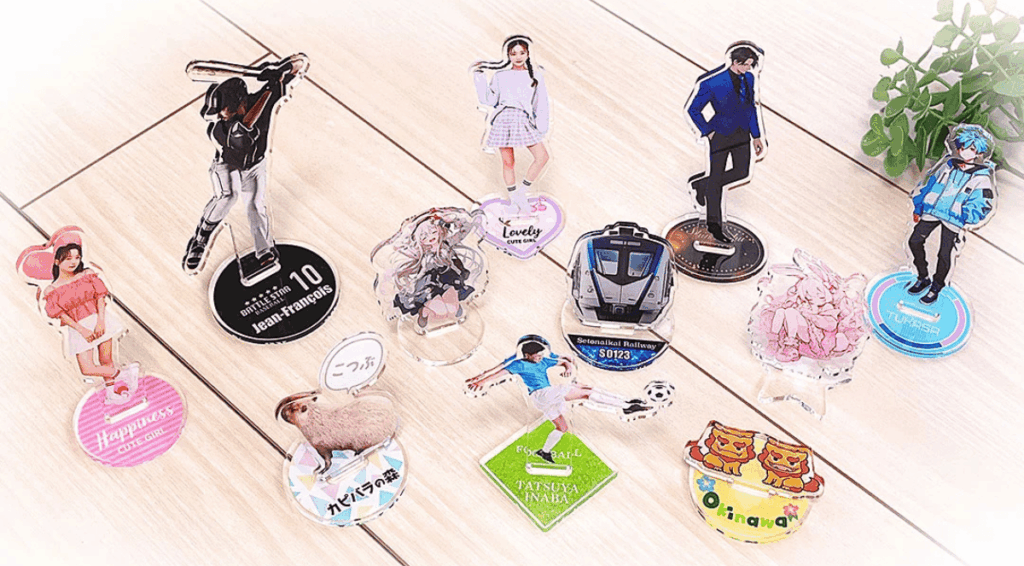 高品質なオリジナルアクリルスタンドならケイオーにおまかせください!