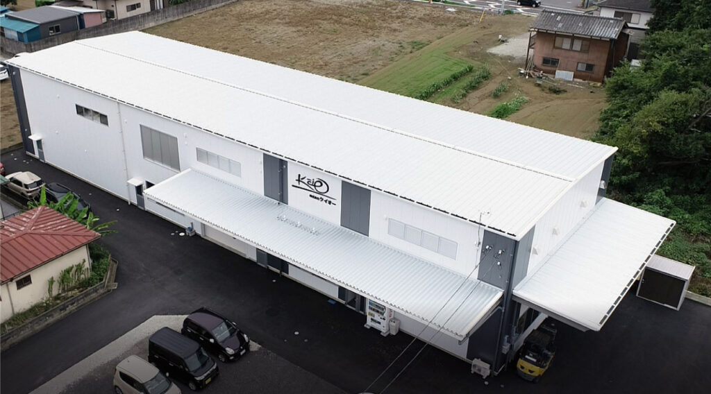 最新設備を備えた株式会社ケイオーの国内自社新工場