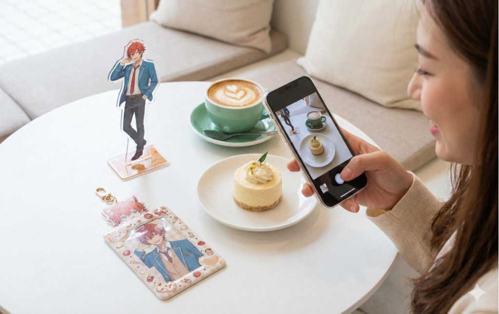 カフェ活×推し活が映える理由｜写真に残したくなるオリジナルアイテムの選び方
