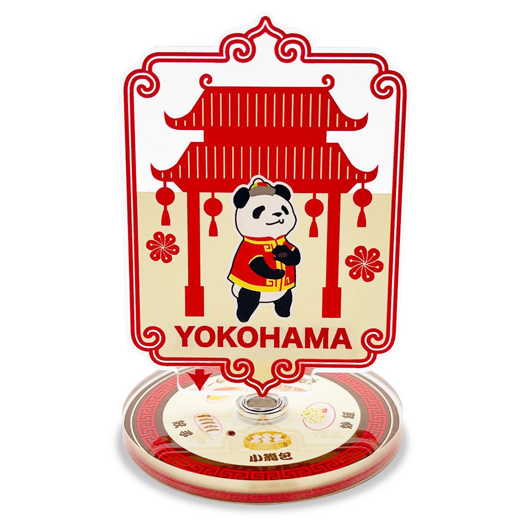 オリジナル くるくる回転アクリルスタンド
1段タイプ/お土産グッズ系
オリジナルグッズ OEM制作サンプル