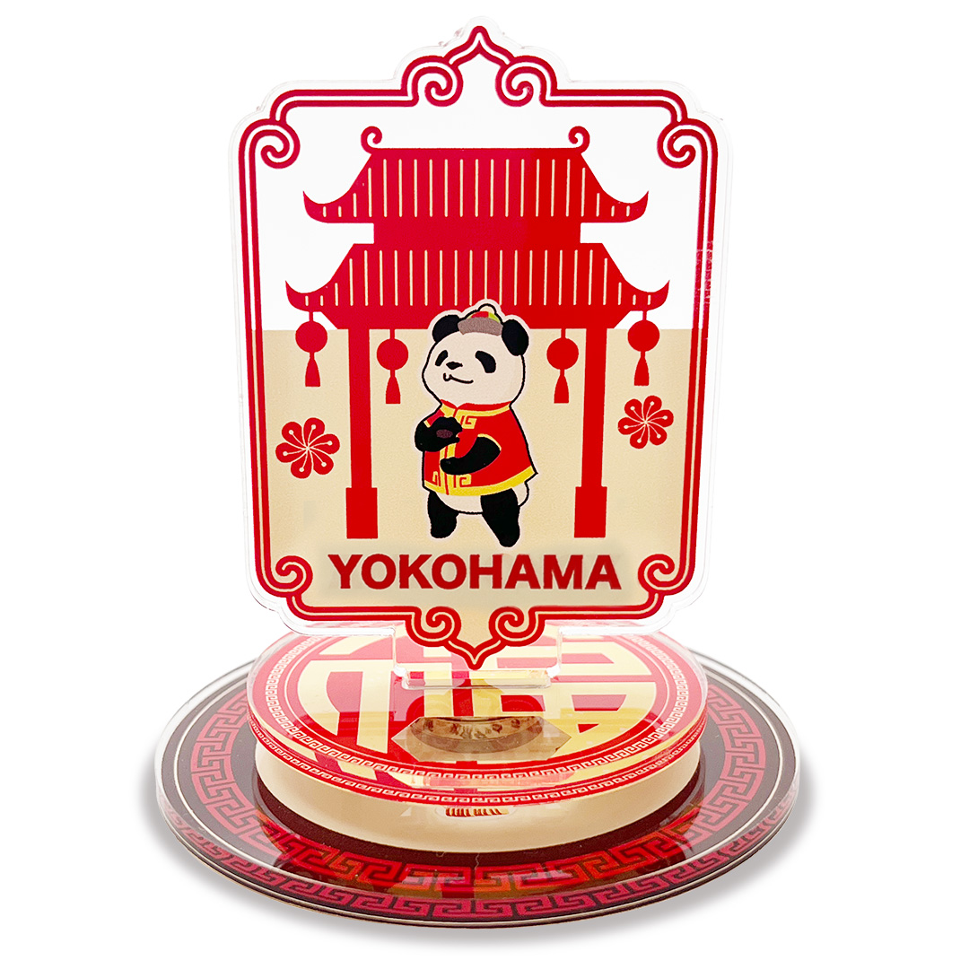 オリジナル くるくる回転アクリルスタンド
2段タイプ/お土産グッズ系
オリジナルグッズ OEM制作サンプル