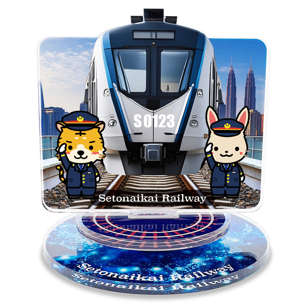 オリジナル くるくる回転アクリルスタンド
2段タイプ/販促ノベルティグッズ系
オリジナルグッズ OEM制作サンプル