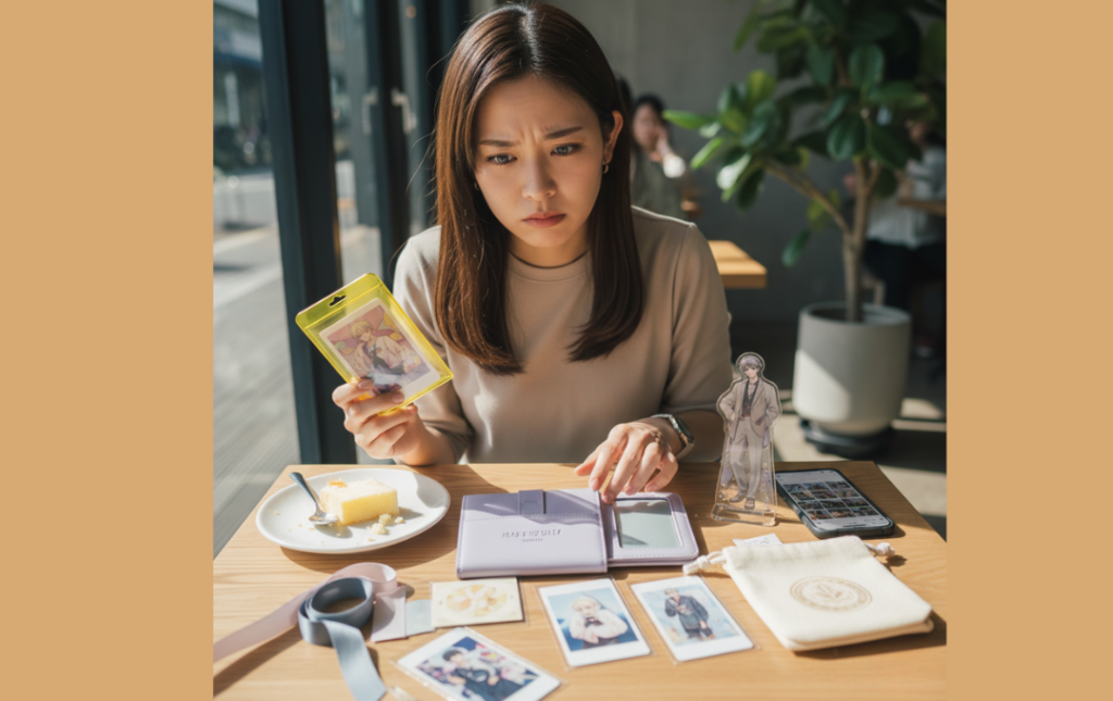 カフェ活×推し活を続ける中で感じる悩み