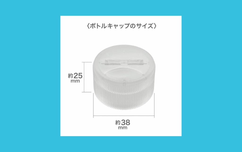 ボトルキャップアクスタの作成方法