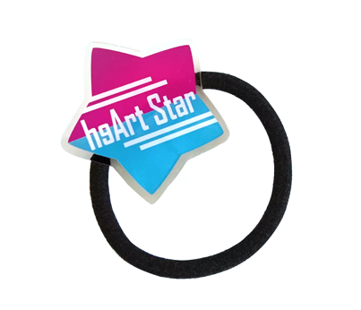 オリジナルアクリルヘアゴム