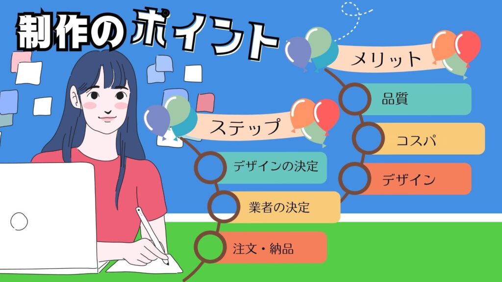 オリジナルボンフィンキーホルダー制作のポイント