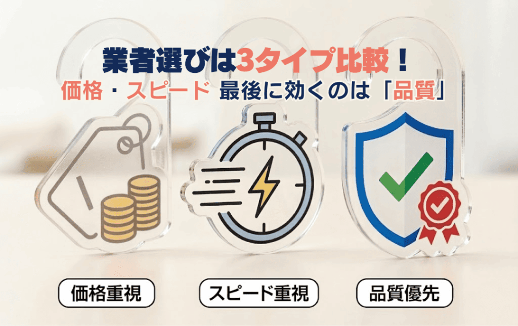 アクリルドアプレート作成業者の選び方と品質の重要性