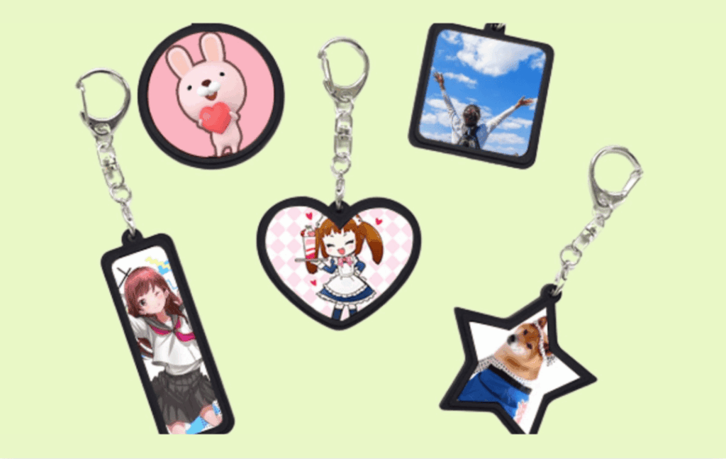 初心者におすすめのラバーキーホルダー