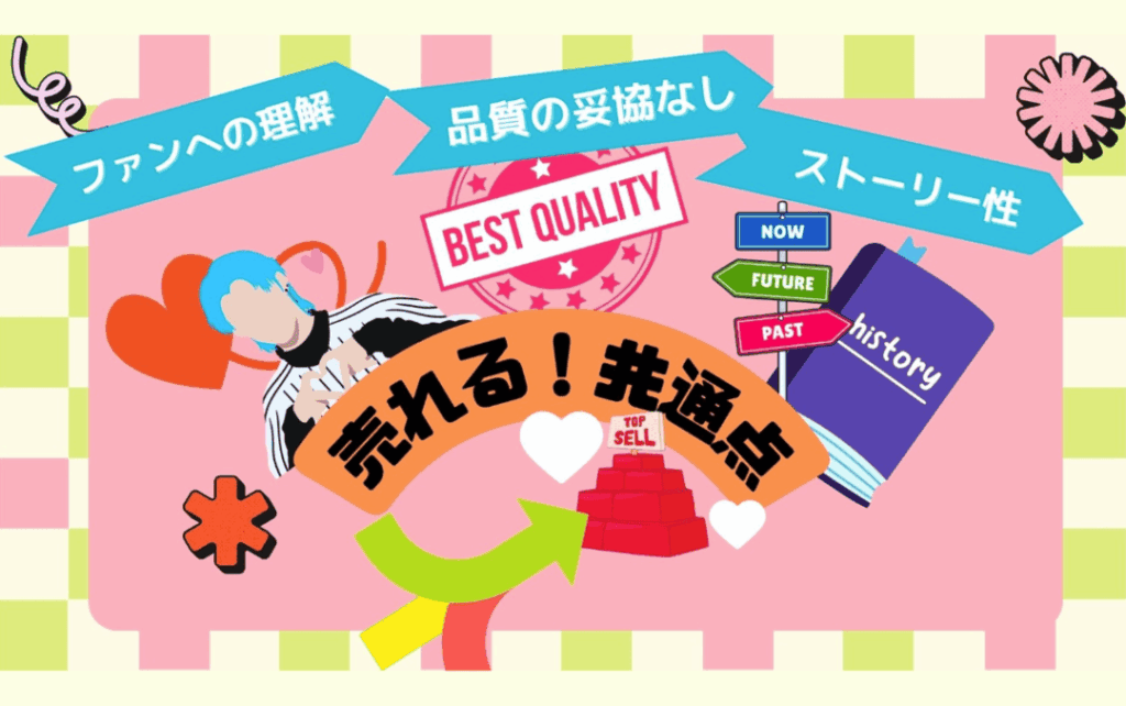 売れるオリジナルラバーキーホルダーの共通点