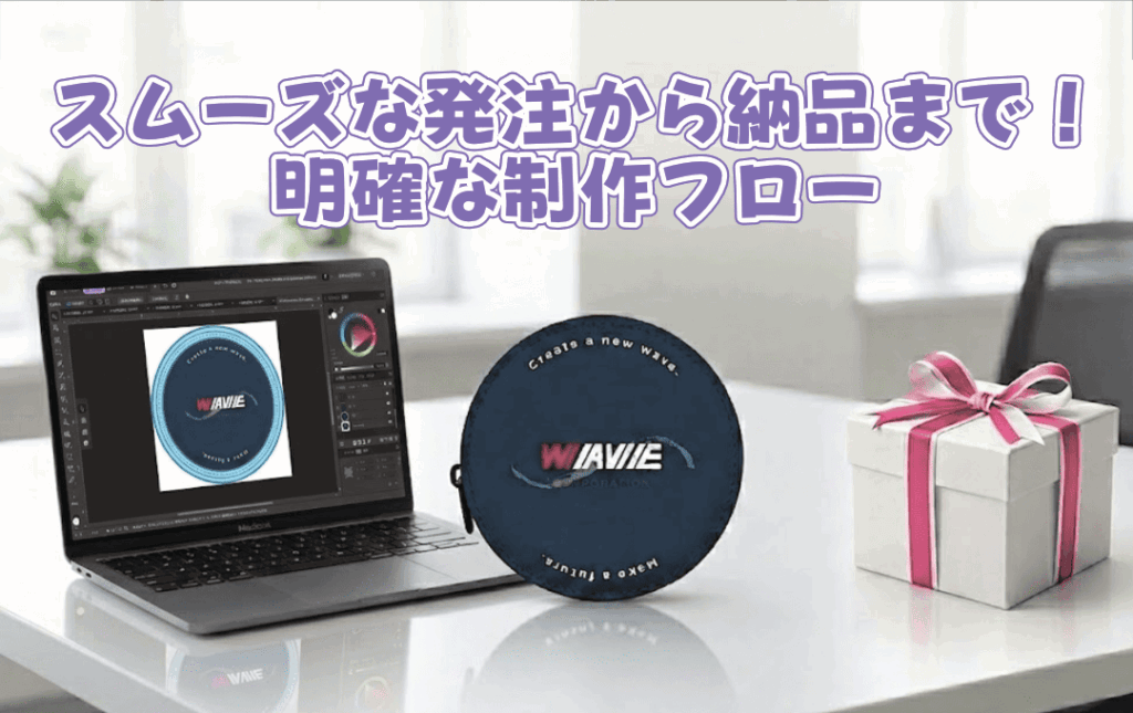発注から納品まで。失敗しないオリジナルコインケース制作フロー