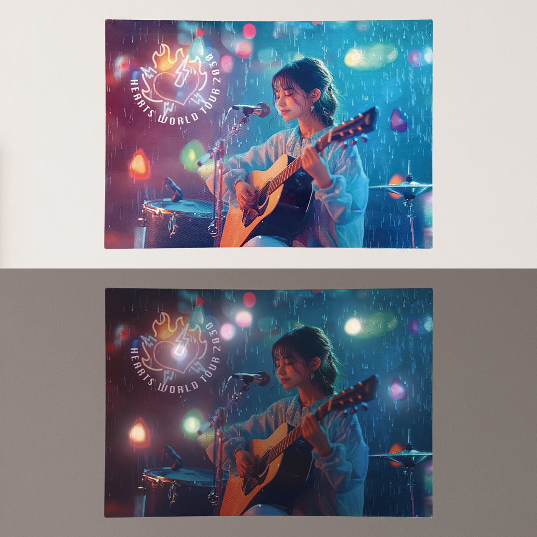オリジナル LEDアートボード(キャンバスアート)
アーティスト・ライブグッズ系
オリジナルグッズ OEM制作サンプル