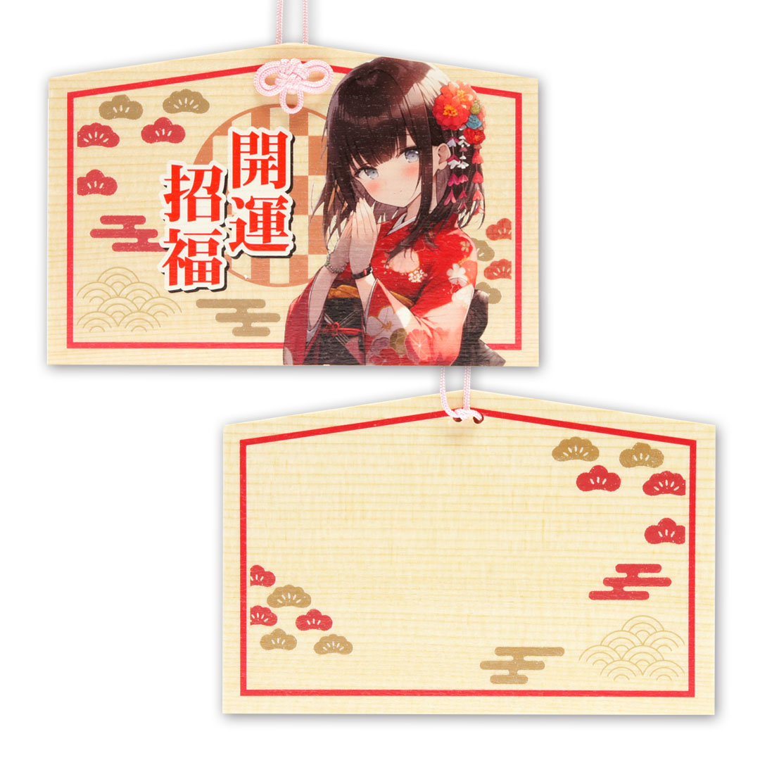 オリジナル 絵馬(木製)
Lサイズ(両面印刷)
アニメ・漫画・ゲーム系
オリジナルグッズ OEM制作サンプル