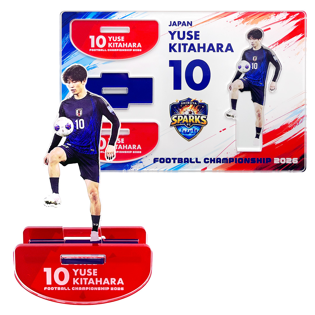 オリジナル ゆらゆらアクリルスタンド
Lサイズ/スポーツ応援グッズ系
オリジナルグッズ OEM制作サンプル