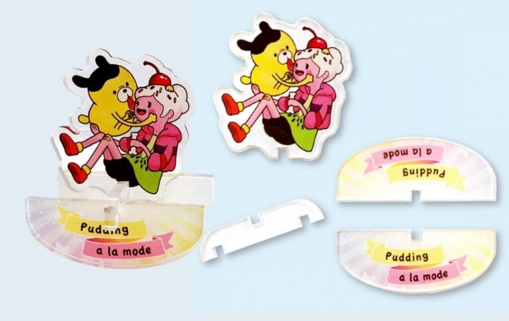 推し活・キャラクターグッズ向けのゆらゆらアクリルスタンド