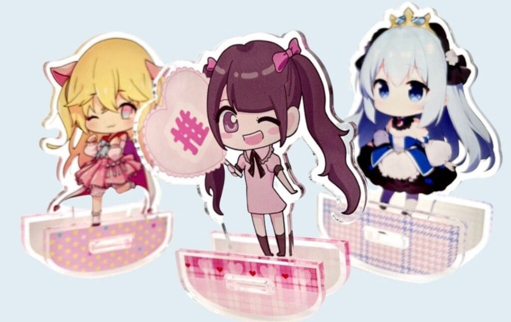 アーティスト・ライブグッズ向けのゆらゆらアクリルスタンド